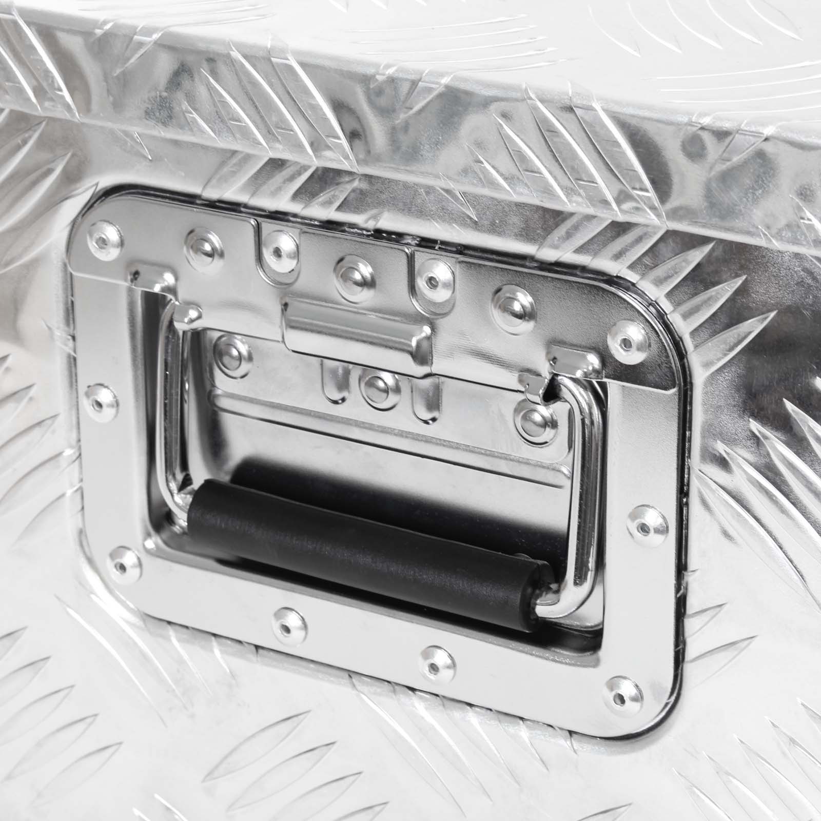 Cassetta porta attrezzi camion in alluminio 60 x 25 x 30 cm Baule sottoscocca