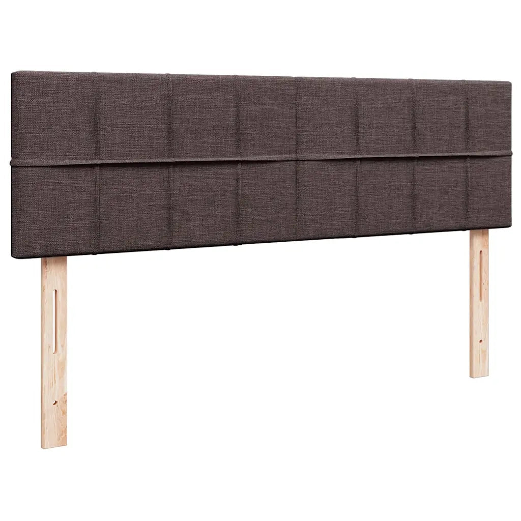 Struttura Letto Pouf con Materasso 140x200 cm in Tessuto 3311466