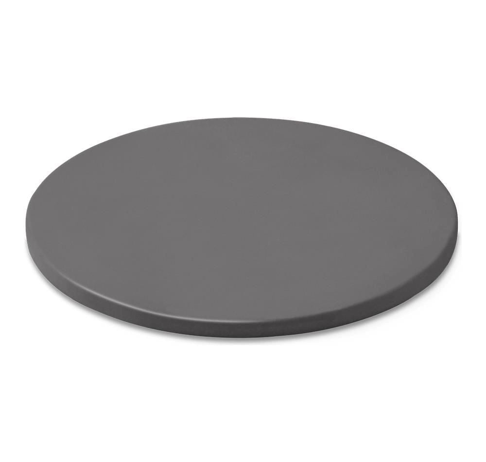 Weber 18413 Pietra per Pizza Rotonda in Cordierite per Grill 26 cm colore Grigio