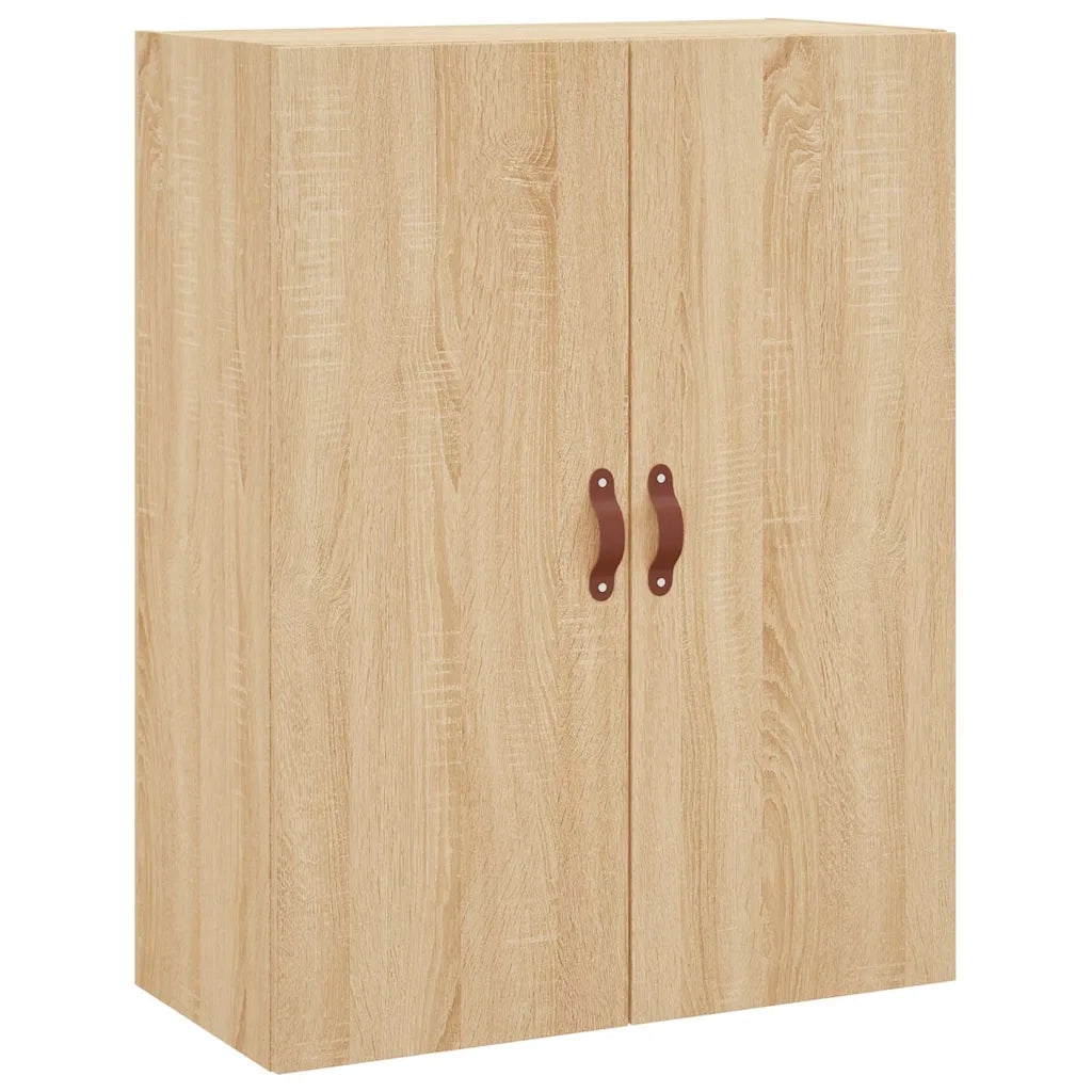 Mobili a Parete 2 pz Rovere Sonoma 69,5x34x90 cm 3195598