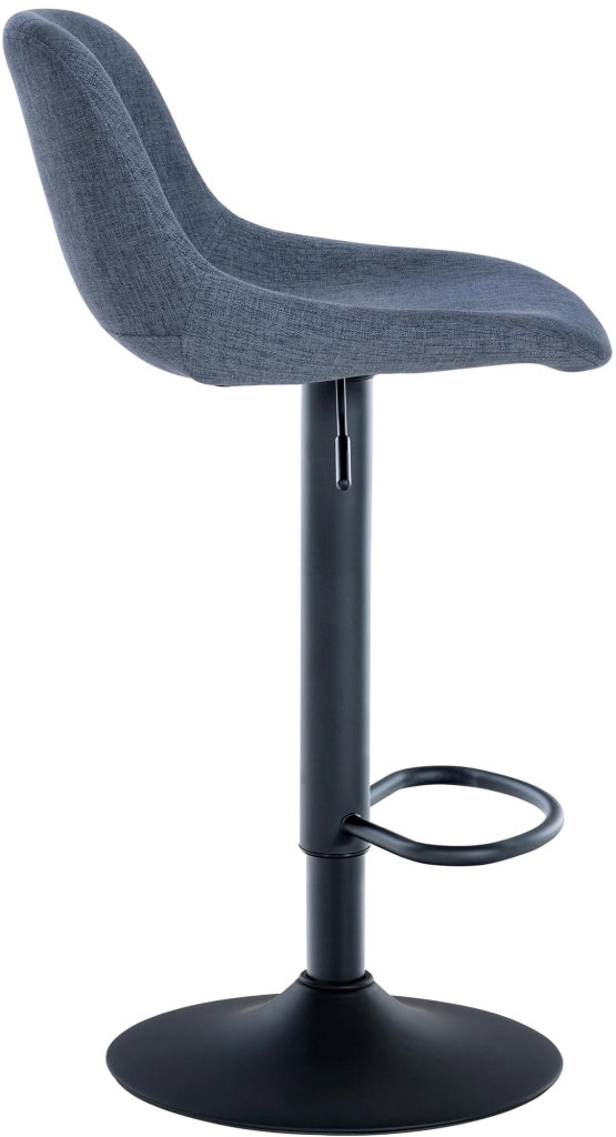 Sgabello Loft blu,Tessuto