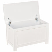 Baule per Soggiorno e Ingresso ¨C zephmum ¨C 81x40x46 cm Bianco