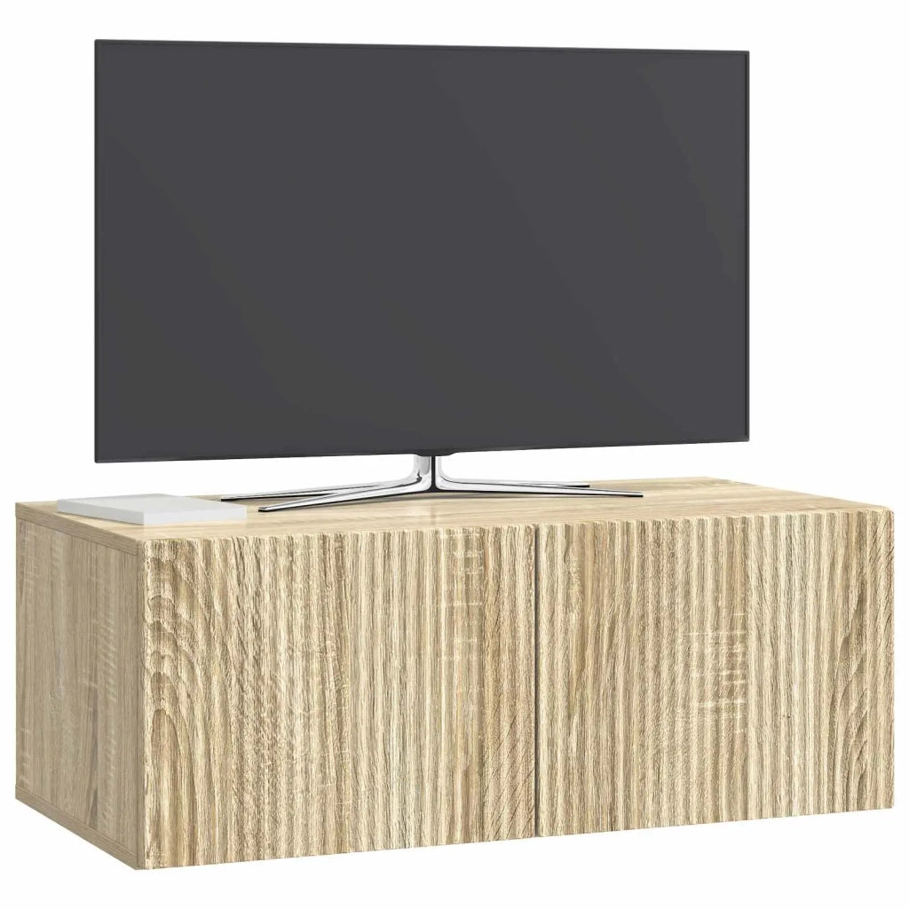 Mobile Porta TV da Muro Rovere Sonoma 78,5 x 41 x 30 cm