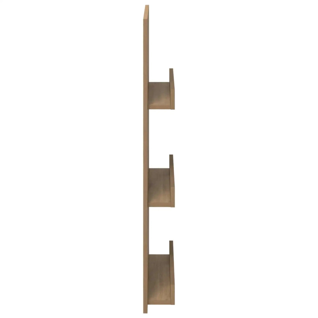 Scaffale per riviste Rovere artigianale 51 x 11 x 102 cm 899510