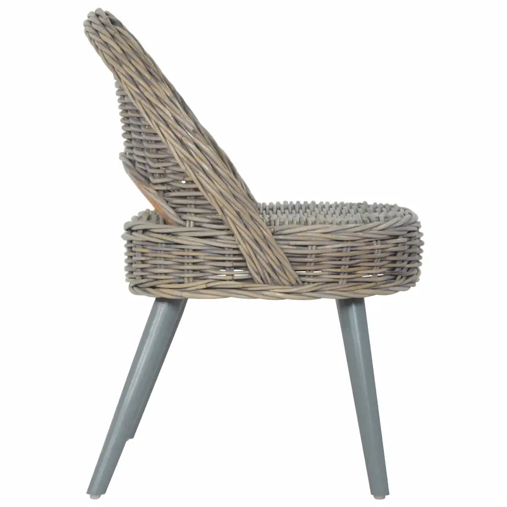 Poltrona in Rattan Kubu Grigia cod mxl 56612