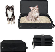 Scatolone Portatile Pieghevole con Coperchio - Impermeabile e Portatile per Utilizzo Indoor ed Outdoor
