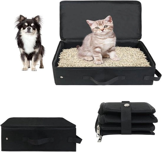 Scatolone Portatile Pieghevole con Coperchio - Impermeabile e Portatile per Utilizzo Indoor ed Outdoor