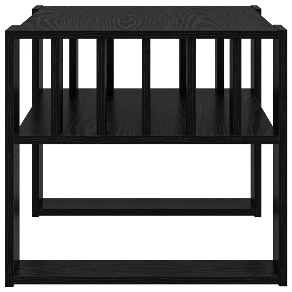 Tavolino da salotto Rovere Nero 66 x 49,5 x 45 cm 8000117