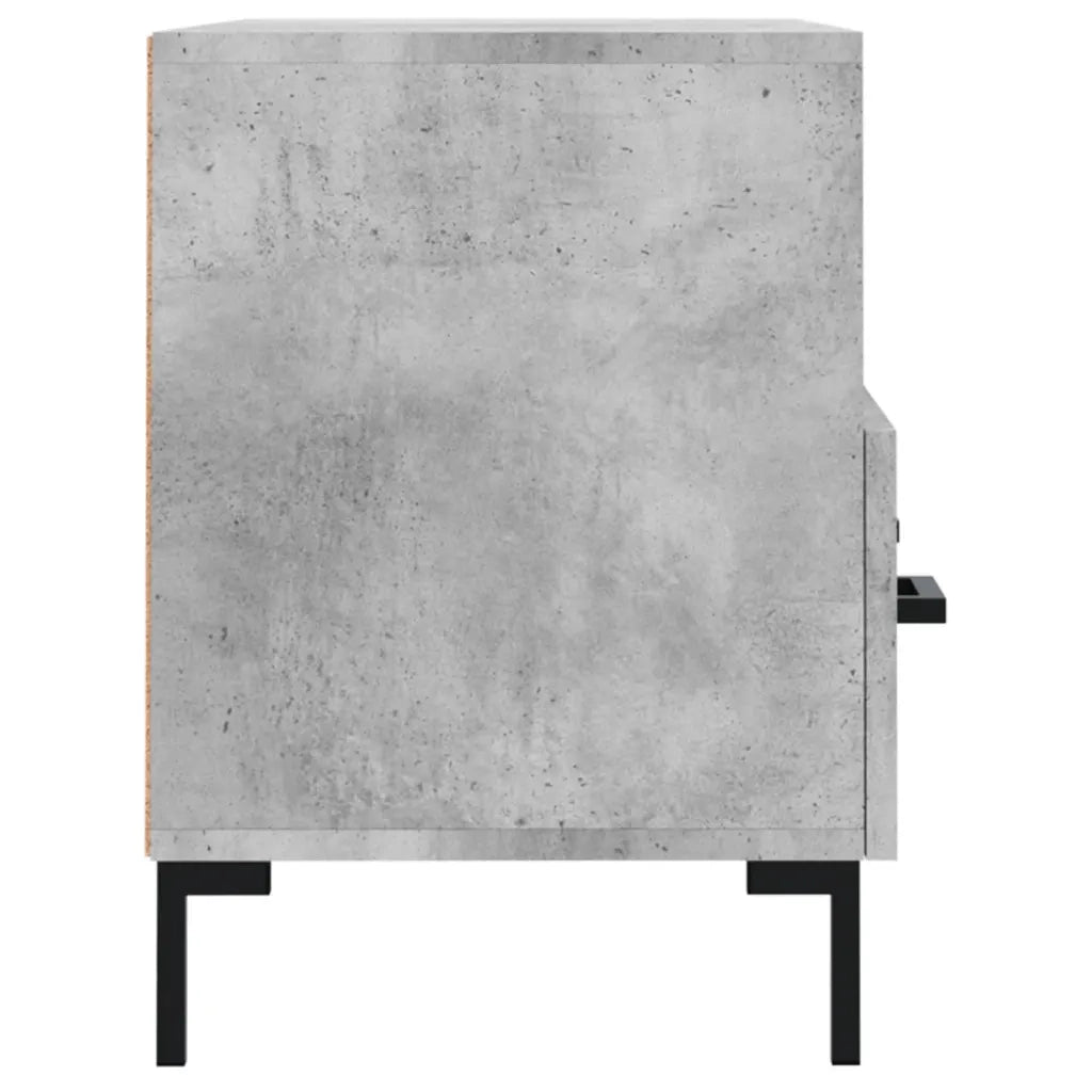 Mobile per TV-Credenza TV-Console TV Grigio Cemento 80x36x50 cm Legno Multistrato 653541