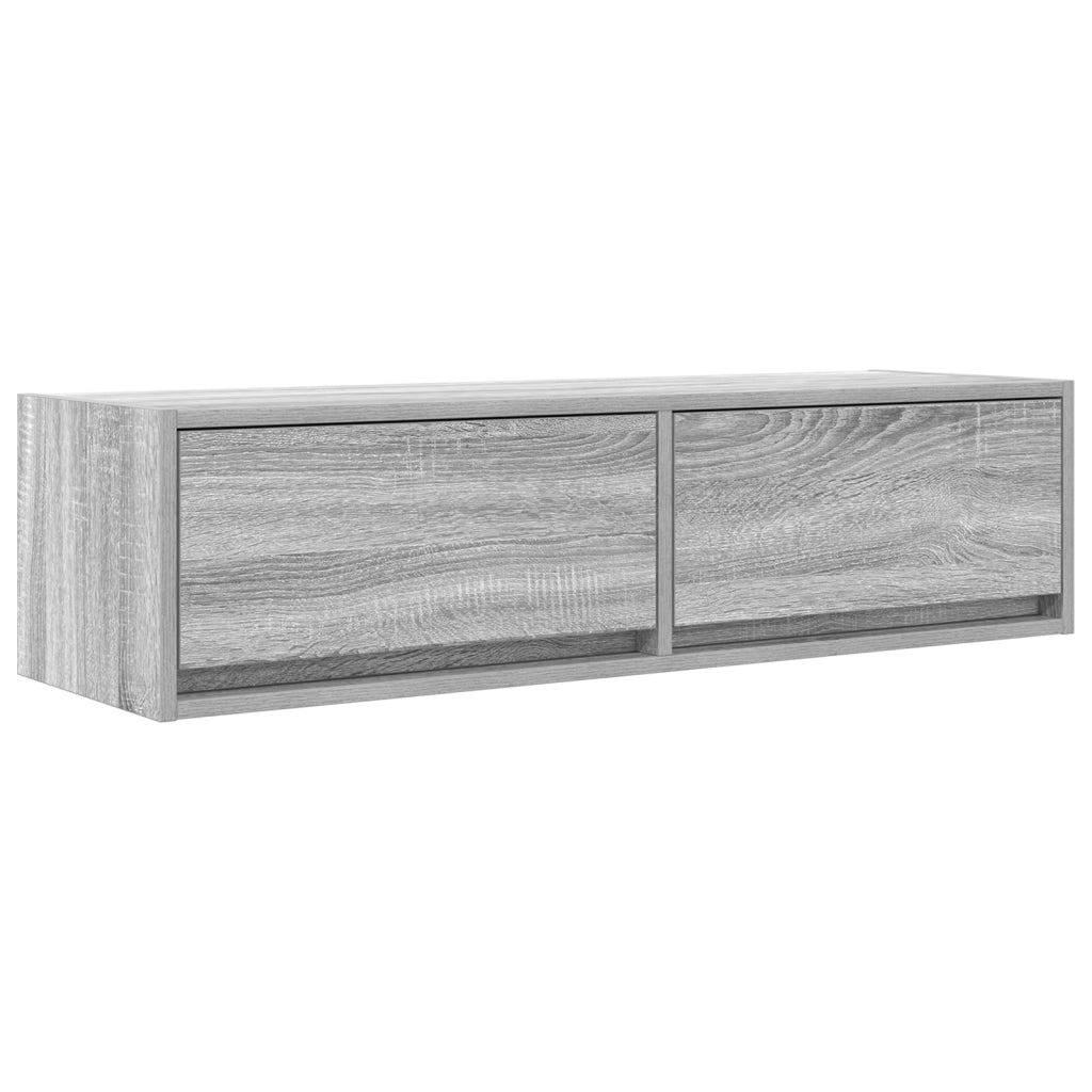 Mobile TV  Grigio Sonoma 100x31x25,5 cm Legno ingegnerizzato