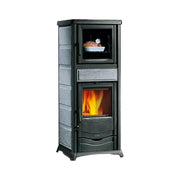 Stufa legna nordica 3009910 rossella plus forno .165 petra