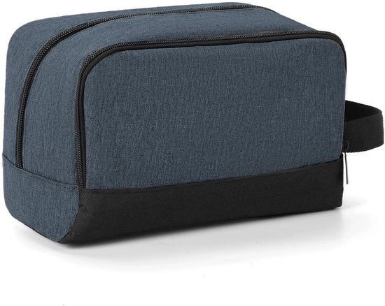 Organizzatore di bagno per uomini, tazza da bagno appesa, organizzatore di bagno, piccola tazza da bagno (blu marino)