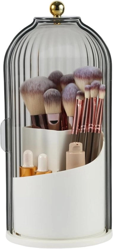 Oggetto di Organizzazione per Spazzola per Capelli - Rotativo e Imprigiona Polvere - 1 Pezzo - Brillante