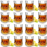 Set di bicchieri da tequila - base robusta - 2 oz - set da 8 pezzi