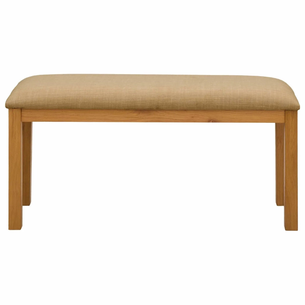 Panchina da pranzo 95 x 32 x 45 cm Legno di Quercia Massello 42039172