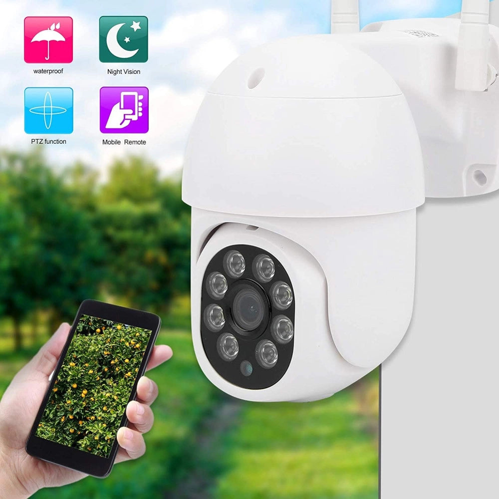 Trade Shop - Telecamera Di Sorveglianza Di Sicurezza Intelligente Di Rete Hd Wifi 5.0mp Q-s66 -
