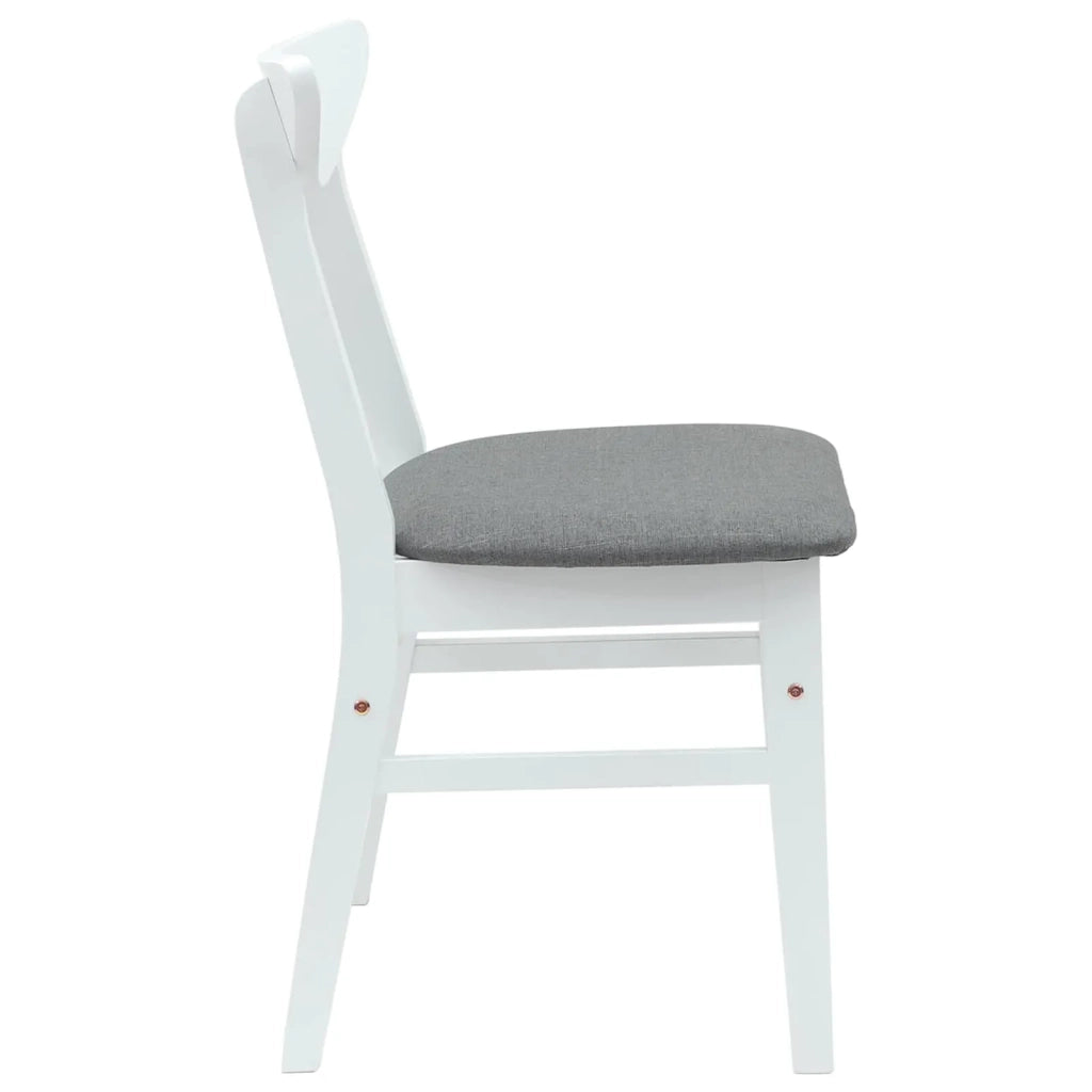Sedie da pranzo 2 pcs Bianco 42 x 47.5 x 81 cm