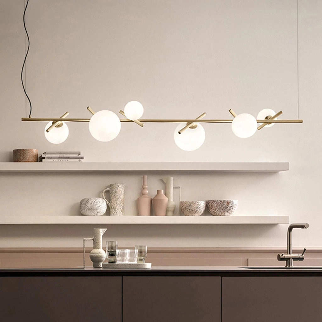 Lampada APP1664-6CP Gold