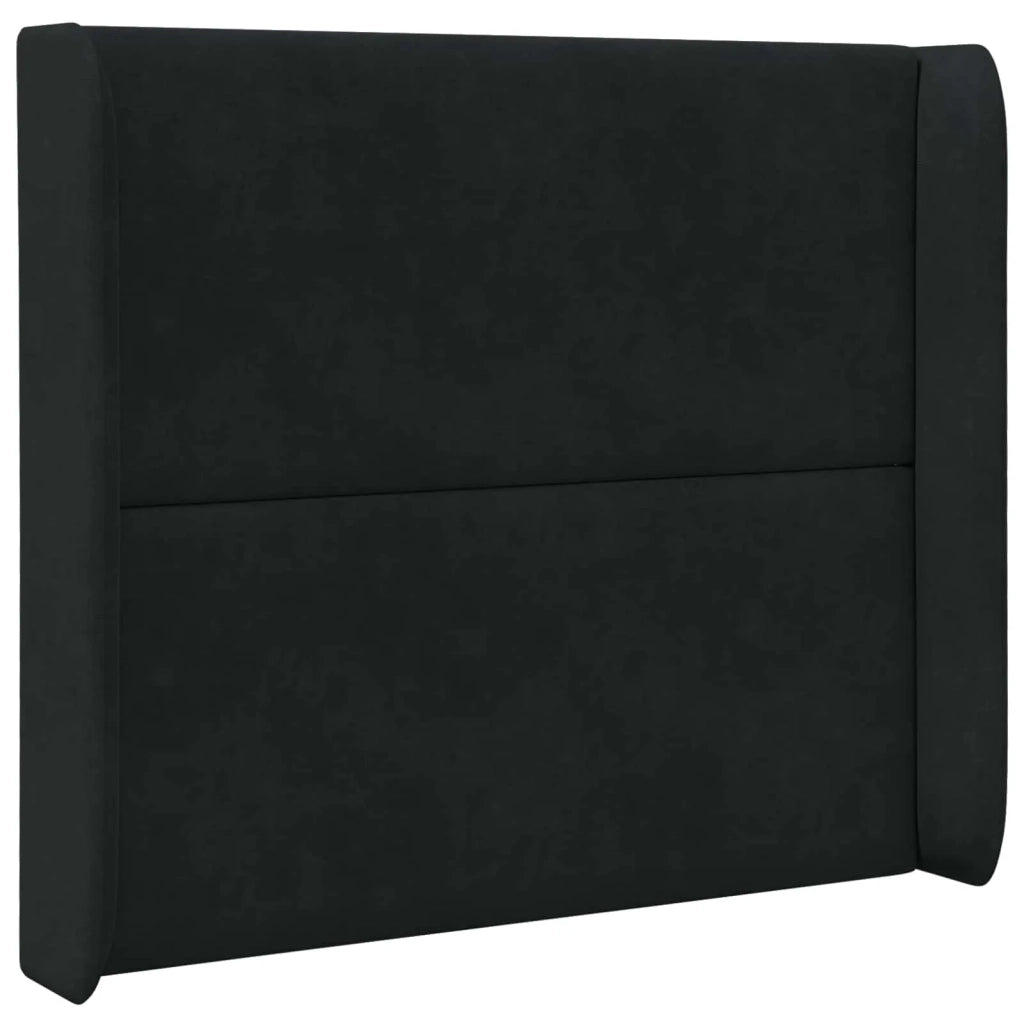 Orecchia della Testata Nero 80 x 16 x 4 cm Velluto CFW1228292