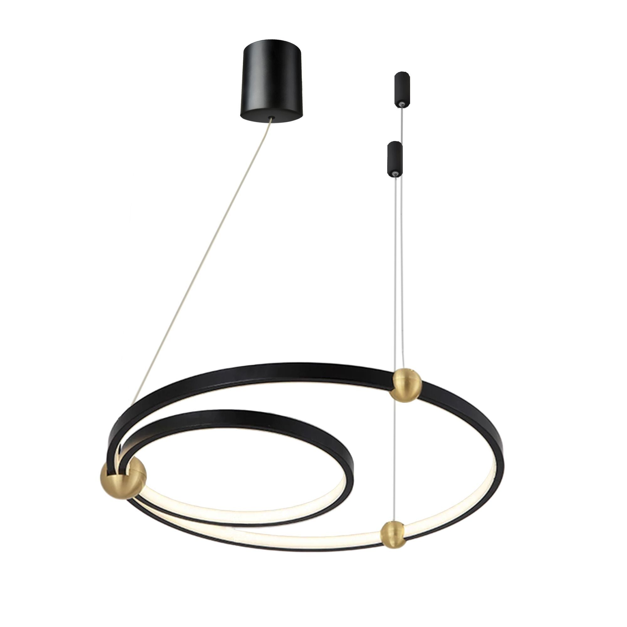 Lampada Black Ring Led + Pilota APP692-30-50