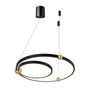 Lampada Black Ring Led + Pilota APP692-30-50