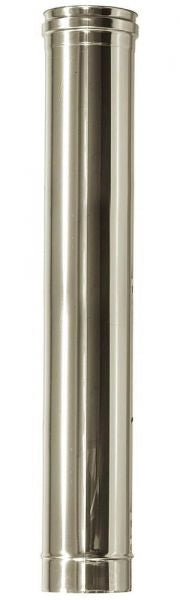 Canna fumaria parete doppia coibentata inox   dn 150/200 l 1 mt