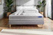 Pacchetto letto completo - Materasso 160x200cm + Box spring con doghe (kit) + 2 cuscini + Piumino - Actiflex Touch