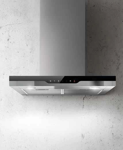 Elica Top Sense IXBL-A-60 Cappa aspirante a isola, Nero, Acciaio inossidabile Classe A