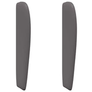 Orecchia della Testata Grigio Sfumato 80 x 23 x 6 cm PVC CFW3338853