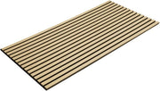 Set di 8 pannelli acustici in legno - nero velluto - 60 x 120 x 2,1 cm