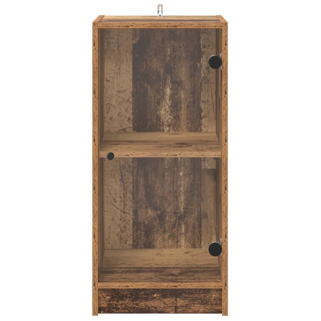 Credenza | Madia | Buffet da pranzo | Armadio da pranzo Legno vecchio 35 x 37 x 76 cm Legno multistrato