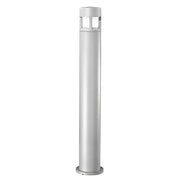 JULE - Paletto da terra per esterni 100cm, IP65, attacco E27, struttura in alluminio pressofuso, colore Grigio - Rossini Group