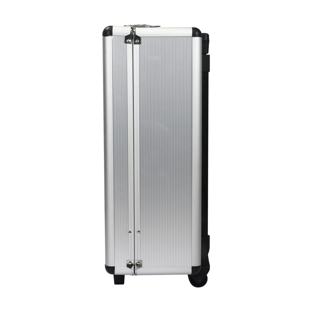 Valigetta portautensili trolley 899 pezzi 41,5x24x54,5 cm argento alluminio e plastica