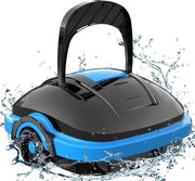 Robot per piscina con batteria e motori d'azionamento doppi - Parcheggio automatico - Piscinapulitore automatico per piscine fino a 50 m². Robot per piscina