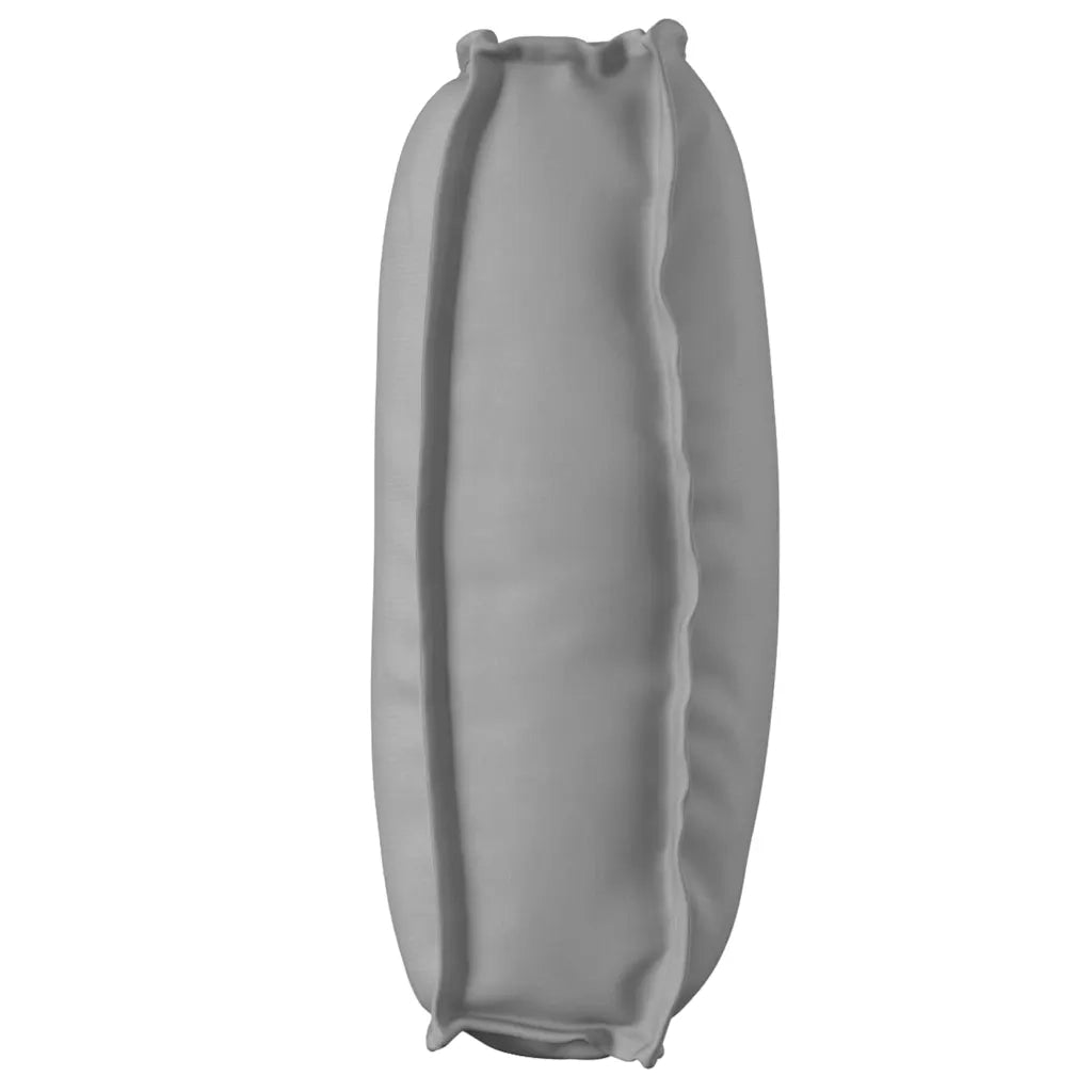 Cuscino Grigio 120 x 50 x 12 cm Tessuto Oxford 42001549