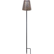 Lampada solare - GARDEN ID Gold - 12 h70 cm - Autonomia 6-8 ore - Piede stabilizzatore - Tasto on/off - Senza cablaggio - Batteria AAA.