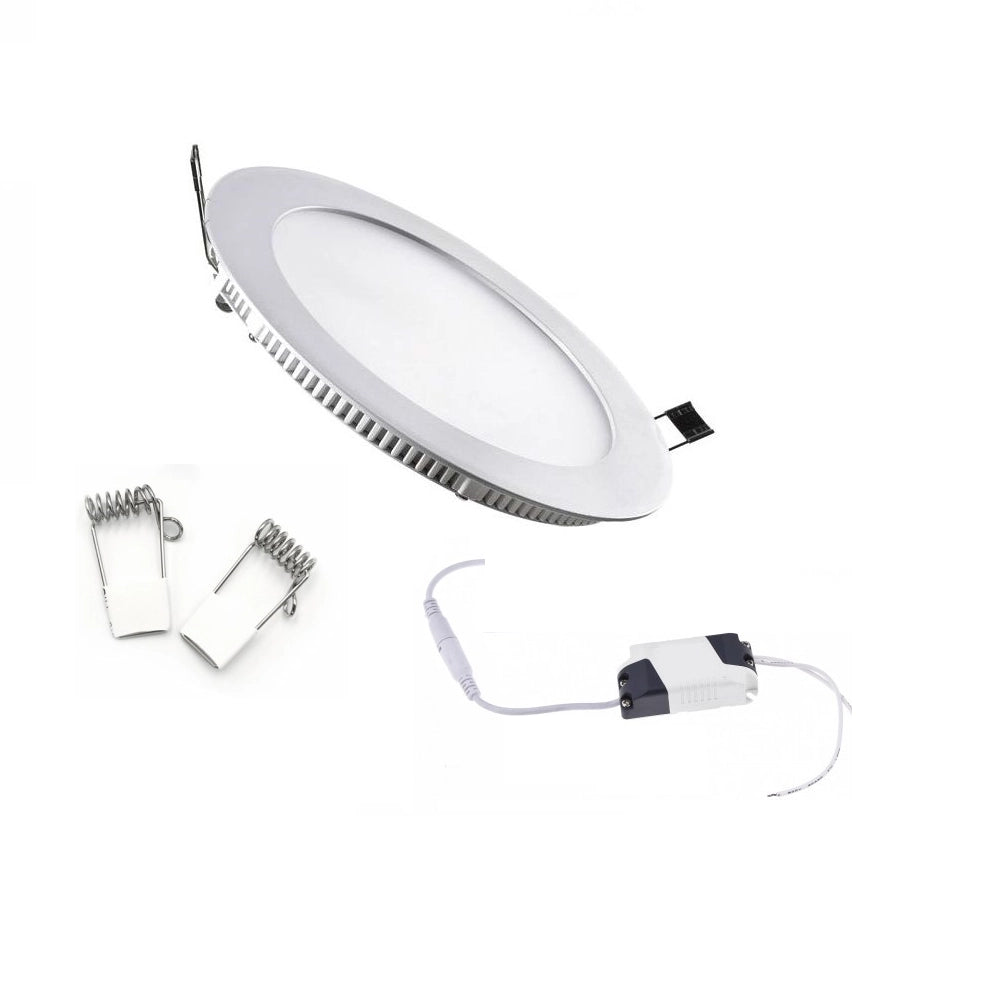 Faretto Led 18 Watt Pannello Incasso rotondo 1350 LM Luce Naturale 4000k - Tech-It