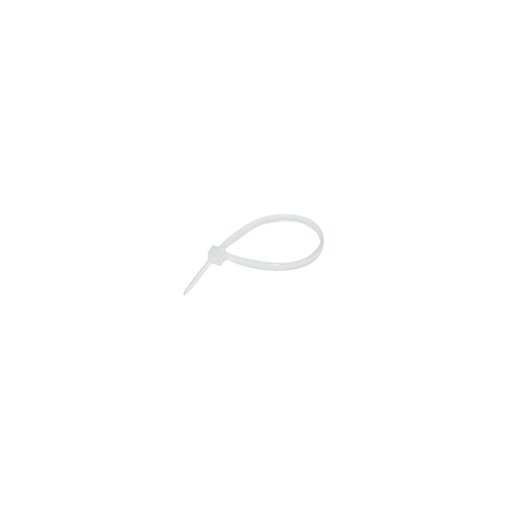Fascette in plastica bianche 2.5×100 mm – set da 100 pezzi Breckner Germany