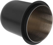 Portafilter Doseerbeker Universale 150ml per Macchina Espresso - Handsfree Poederbeker 58mm in Acciaio Inox - Nero Grigio