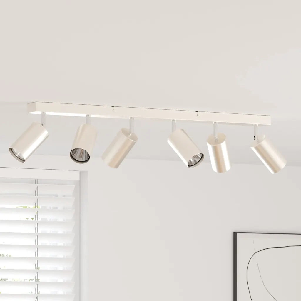 Faretto da soffitto Nichel 73 x 6 x 16 cm Metallo CFW8639367