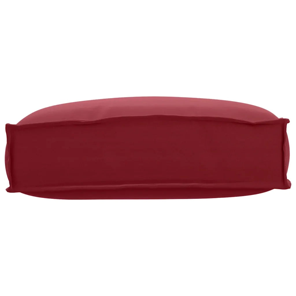 Cuscino Rosso Vino 50 x 40 x 12 cm Tessuto Oxford 42001464