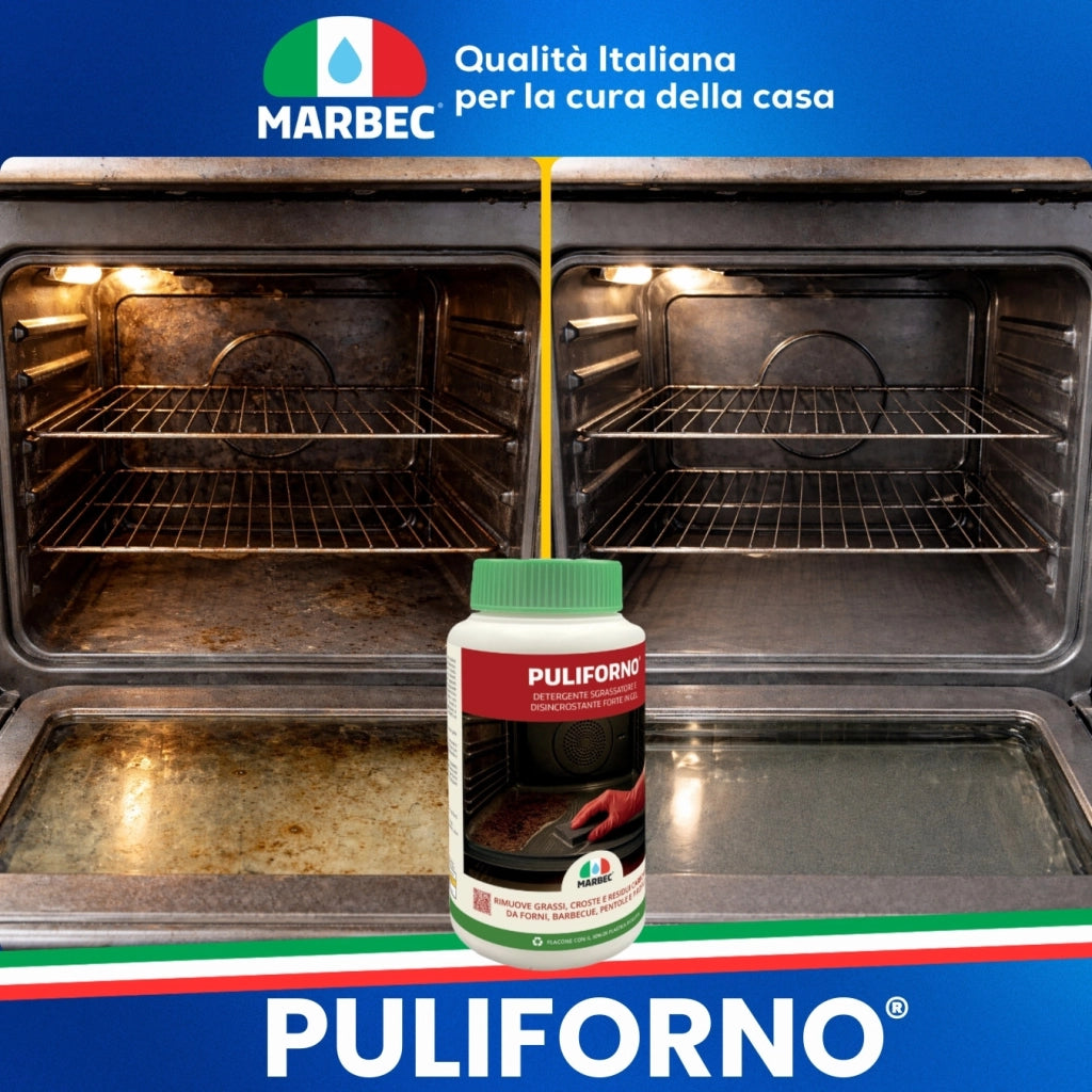 Kit Pulizia Forno e Barbecue, sgrassante e disincrostante, facile da usare Marbec KIT FORNO E BARBECUE