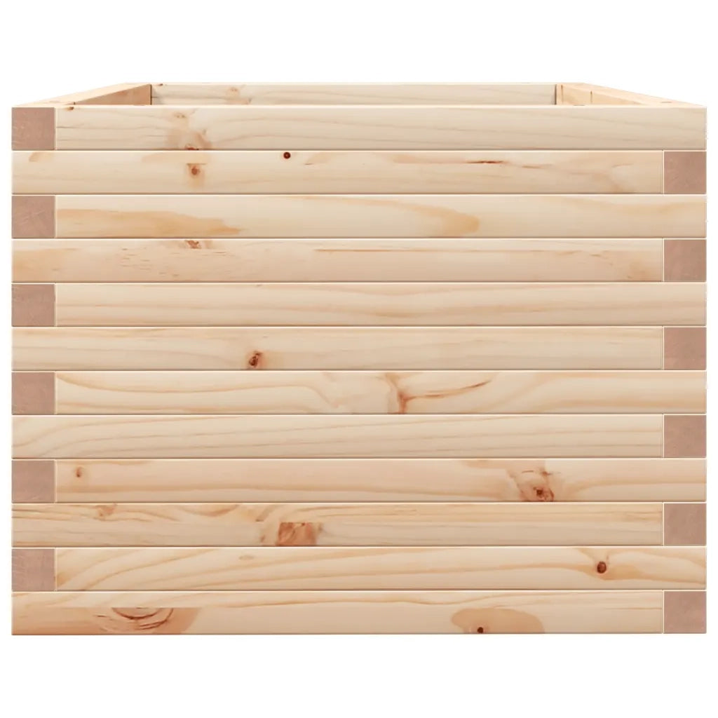 Fioriera da Giardino 90x60x49,5 cm in Legno Massello di Pino 847383