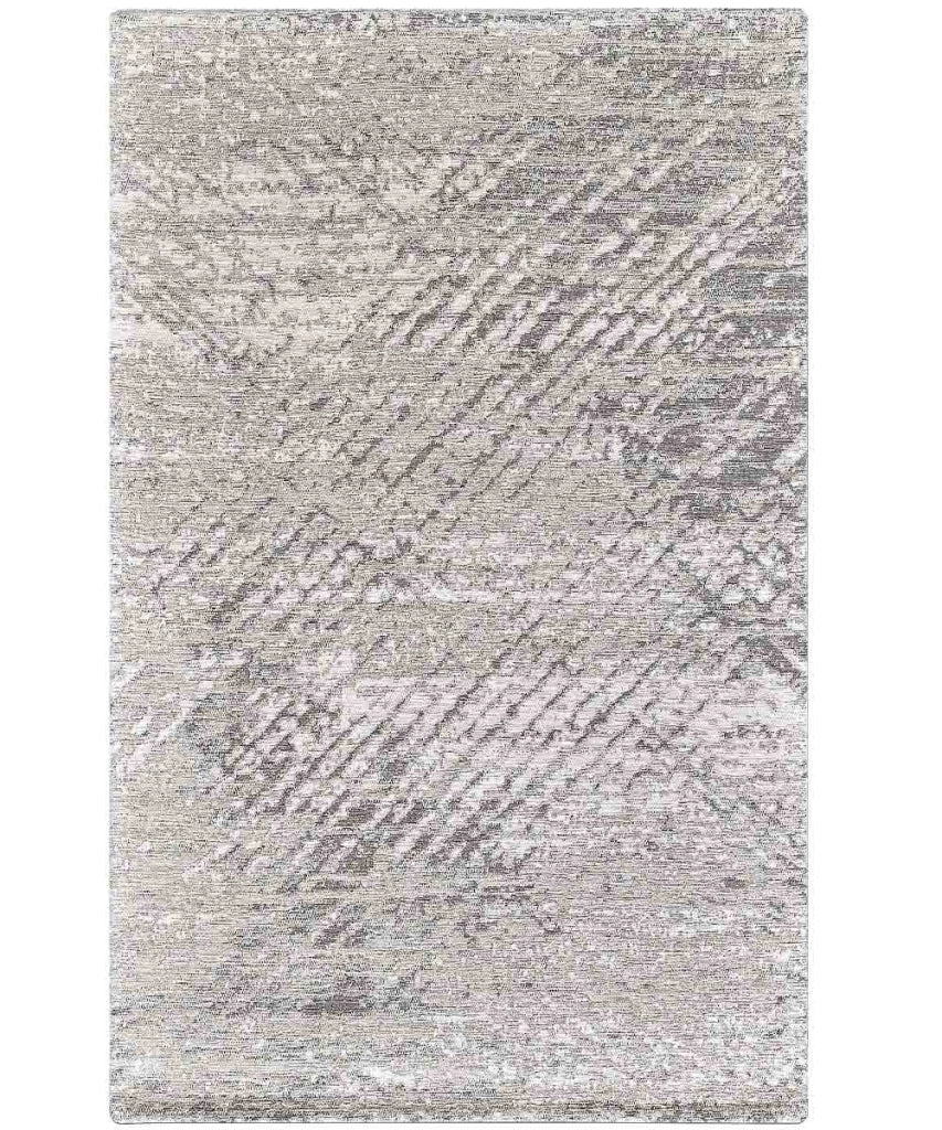 Tappeto Arredo ESSENZA SABBIA disegno moderno astratto contemporaneo, multiuso lavabile antiscivolo cm.85x150