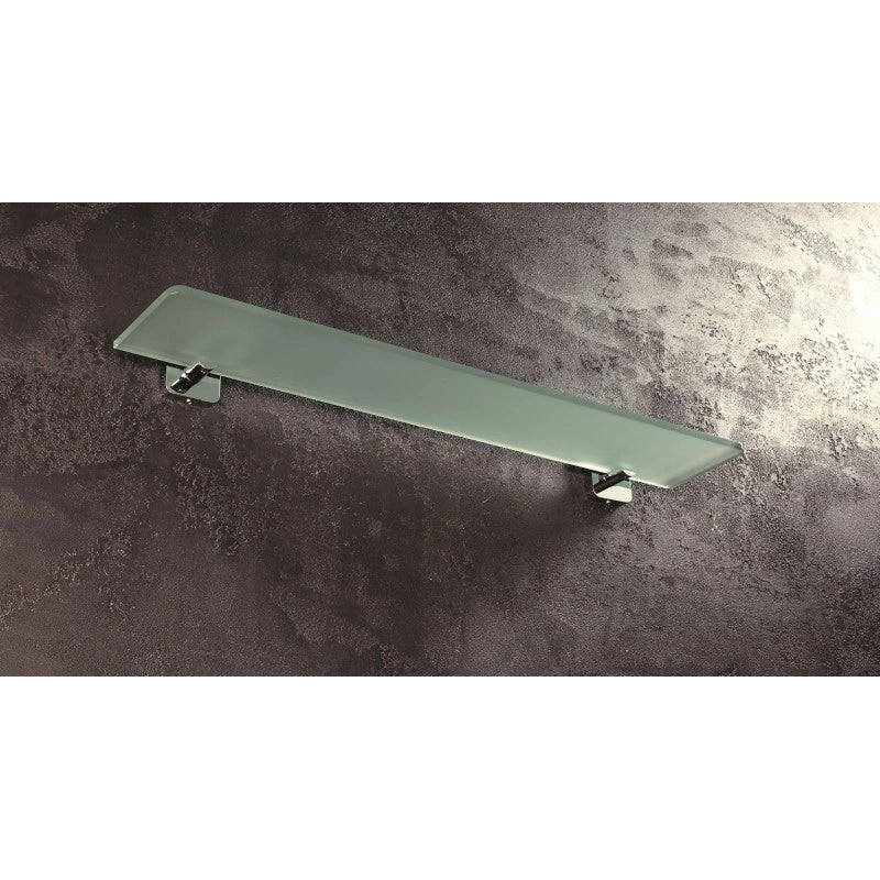 Mensola a muro per doccia in vetro TASI 60 x5 x13,2 cm