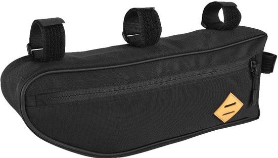 Tas per bicicletta Grande, Impermeabile, con Tasca a Tre Angoli, in Dacron Resistente, Facile da Installare, Grande Capacità, con Cerniera e Chiusura, per Bicicletta