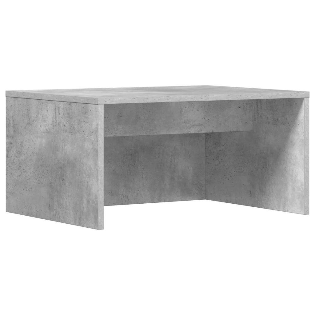Scrivania a parete Grigio cemento 60 x 45 x 30 cm