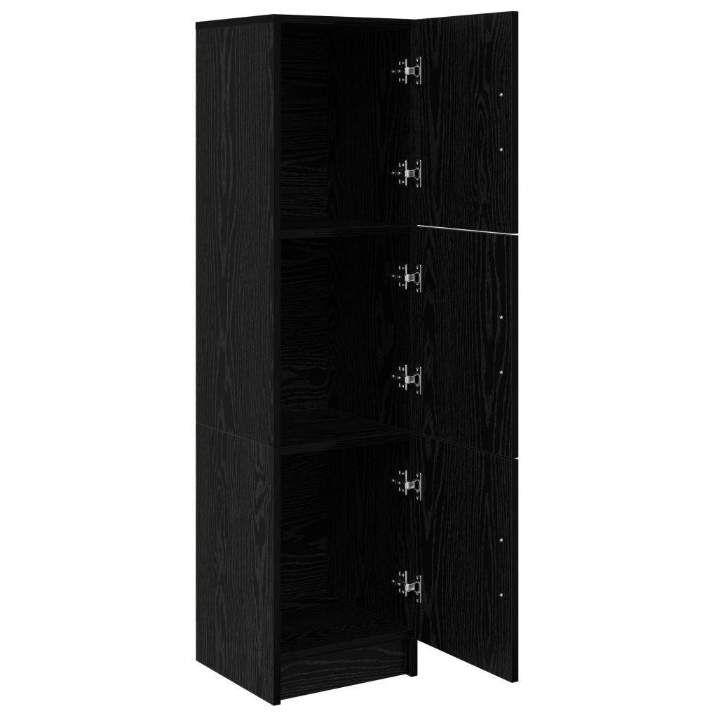 Mobile in Quercia Nera Quercia Nera MDF e Impiallacciatura di Legno