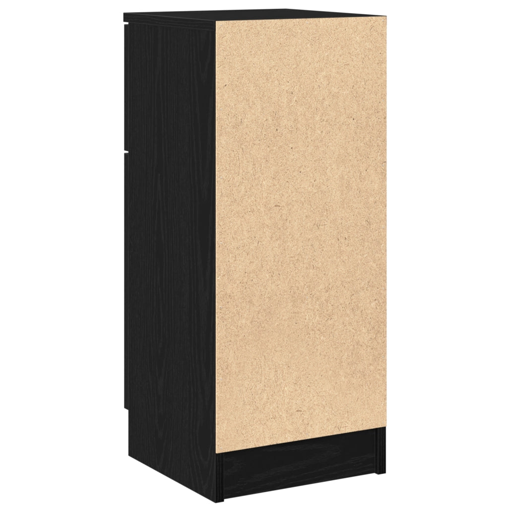 Credenza in quercia nera 30x30x70 cm MDF