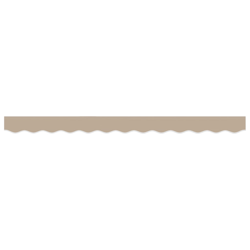 Tenda a Veletta per telaio da 3 m Beige 2.8x0.2 m